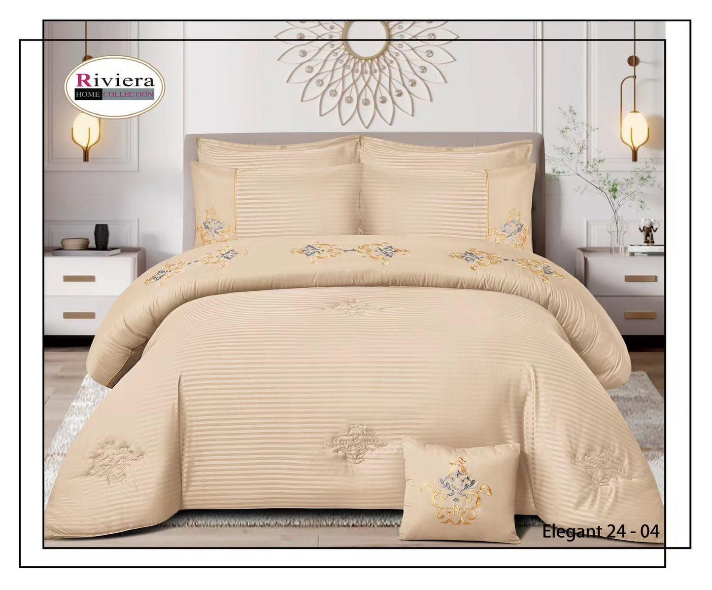 طقم فندقي اليجانت مطرز