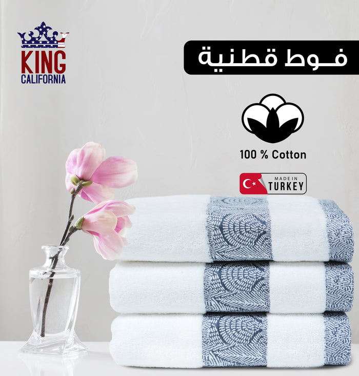  فوط قطنية 100%  B