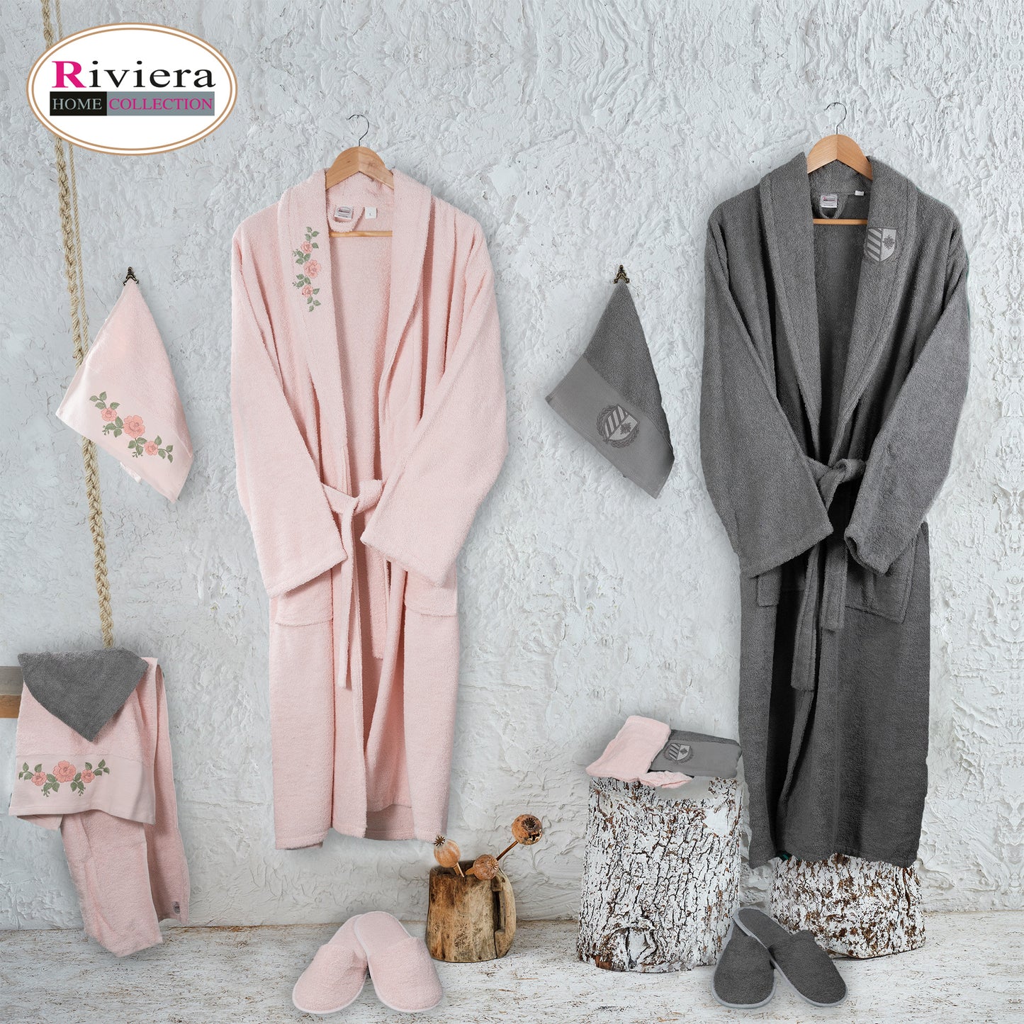 Bathrobe set 13 pcs