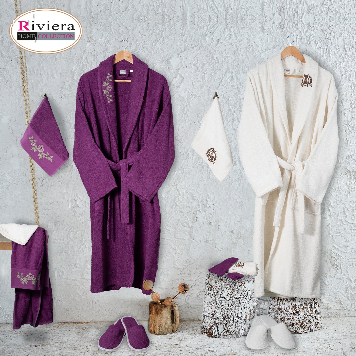 Bathrobe set 13 pcs