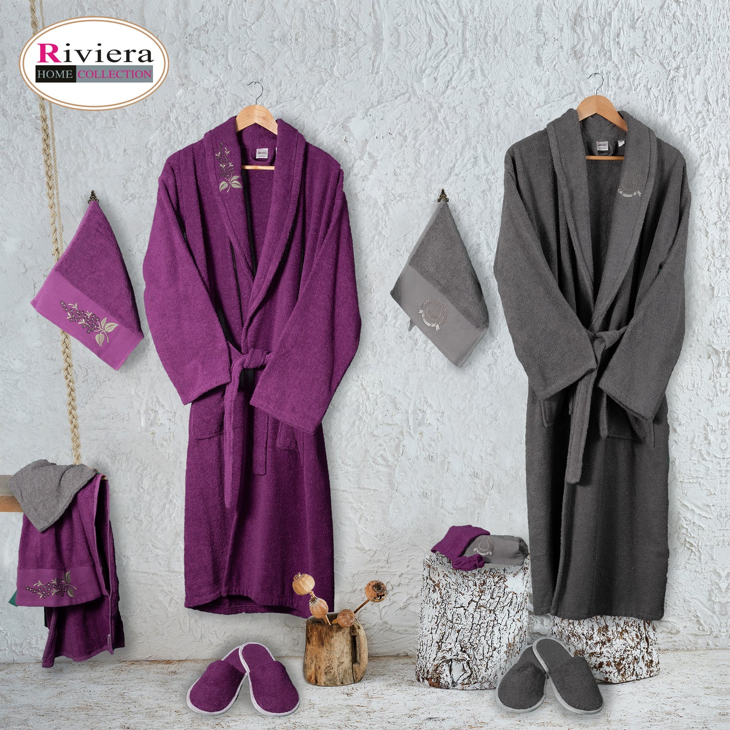 Bathrobe set 13 pcs