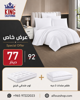 Hotel Box + Topper + 2 Hotel Pillow