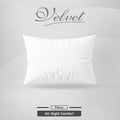 Velvet pillow